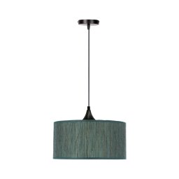 Candelabro suspenso PATTI 1xE27/60W/230V diâmetro 30 cm verde