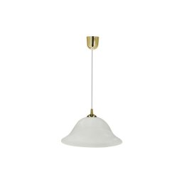 Candeeiro suspenso VERA 1xE27/60W/230V dourado/branco