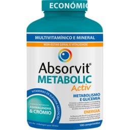 Absorvit Metabolic Activ 100 comprimidos