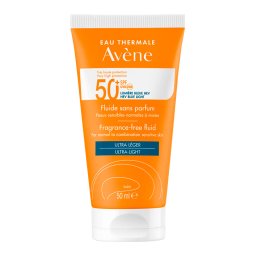 Avene Protetor solar facial Fragrance-free fluid SPF50+