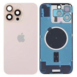 Tampa traseira para iPhone 16 Pro Max Magnet Gold