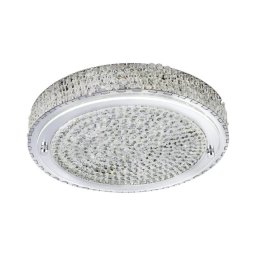 Searchlight 2714CC - Iluminação de teto LED FLUSH LED/24W/230V diâmetro 40 cm cromado