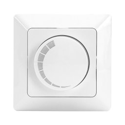 Aigostar - Regulador rotativo 110W/230V branco