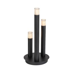 Rabalux 74365 - Candeeiro de mesa RAMIRA 3xG9/5W/230V preto