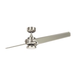 Kichler KLF-XETY-56-BN - Ventilador de teto LED dimmável XETY 10W 230V + DO