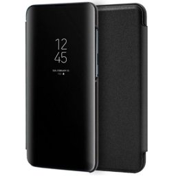 Capa Samsung Galaxy A10 (Samsung A105) Flip Book Clear View Preto Compativel
