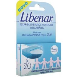 Perrigo Libenar Baby Recargas Aspirador Nasal Filtros Descartáveis x20