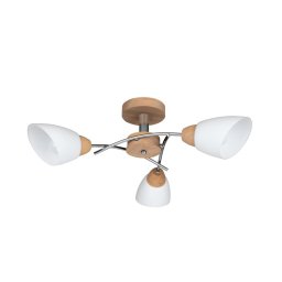 Spot-Light 8141374 - Candeeiro integrado VILETTA 3xE27/60W/230V