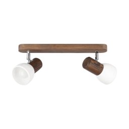 Spot-Light DO2225256 - Foco de teto NEL 2xE27/15W/230V pinho