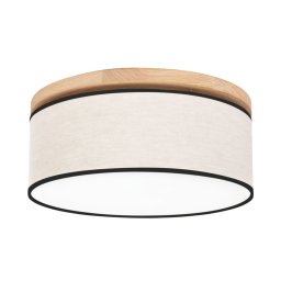 Spot-Light 4993874 - Candeeiro de tecto BOHO 2xE27/25W/230V carvalho 38 cm