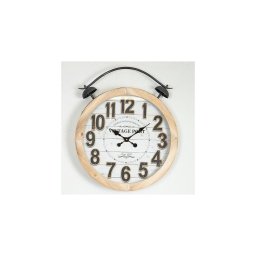 Relógio de parede 1xAA diâmetro 50 cm bege