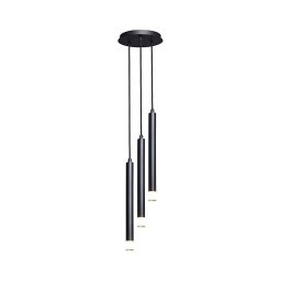 Rabalux 72358 - Candeeiro suspenso RAMIRA 3xG9/5W/230V preto