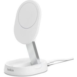 Belkin Base de Carregamento Convertível Wireless Magnético BoostCharge Pro Qi2 15W - Branco