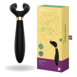 Satisfyer Bem-estar íntimo Partner Multifun 3 Black