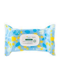 Klorane Linha de Banho Infantil Lingettes Nettoyantes Douces Lenços umedecidos macios para o corpo