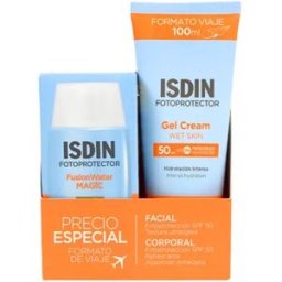 Isdin Pack Fotoprotetor Fusion Water Magic 50ml + Gel Cream 100ml
