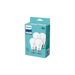 CONJUNTO 4xLâmpada LED Philips A60 E27/10W/230V 4000K