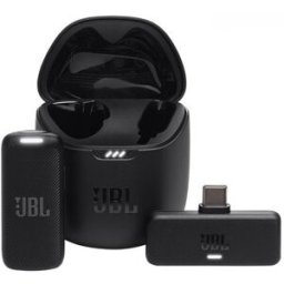 Microfone + Transmissor JBL Quantum Stream Wireless USB-C - Preto
