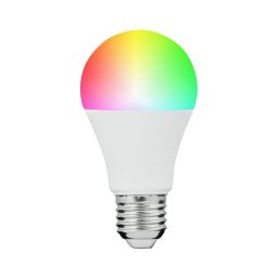 Lâmpada LED RGBW SMART A60 E27/8,5W/230V 4000K dimável + controlo remoto