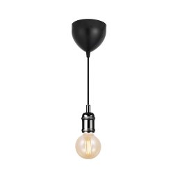 Nordlux - Cabo de carregamento AVRA 1xE27/60W/230V preto