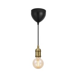Nordlux - Cabo de carregamento AVRA 1xE27/60W/230V latão