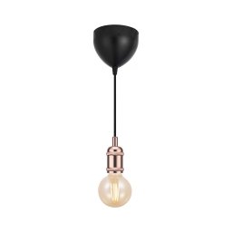 Nordlux - Cabo de carregamento AVRA 1xE27/60W/230V cobre