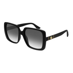 Gucci Eyewear Óculos de sol para mulheres GG0632S 001 T56 145 Black