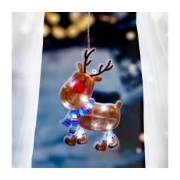 Decoração de janela de natal em LED 10xLED/3xAAA