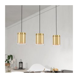 Eglo 99654 - Candelabro suspenso LAGUNITAS 3xE27/40W/230V