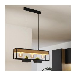 Eglo 900349 - Candelabro suspenso LIBERTAD 3xE27/40W/230V