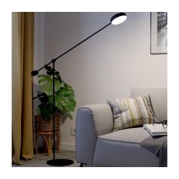 Eglo 900354 - Candeeiro de chão LED com regulação CLAVELLINA LED/24W/230V