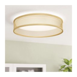Eglo 900796 - Iluminação de teto LED LUPPINERIA LED/20W/230V dourada