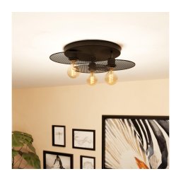 Eglo 43728 - Iluminação de teto IKESTON 3xE27/40W/230V