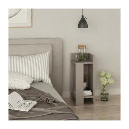 Mesa de cabeceira ELOS 60x25 cm cinzenta