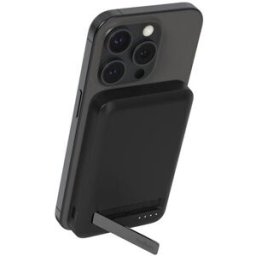 Belkin Powerbank Wireless Boost Charge 5000mAh 15W Qi2 Stand com MagSafe - Preto