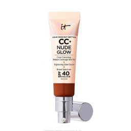 It Cosmetics Bases de Maquilhagem CC+ Nude Glow Leve Creme CC DEEP