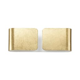 Ideal Lux - Aplique de parede LED CLIP 2xG9/3W/230V dourado