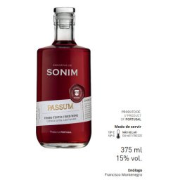 Vinho Tinto PASSUM 375ml Encostas de Sonim Colheira Tardia