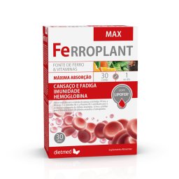 Ferroplant MAX - Dietmed - 30 comprimidos