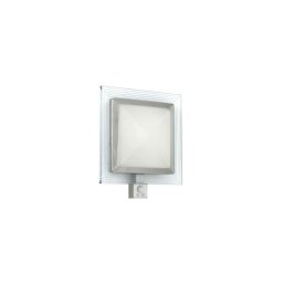 EGLO 88163 - Aplique de parede para exterior com sensor PALI 1xE27/15W + LED/1,28W