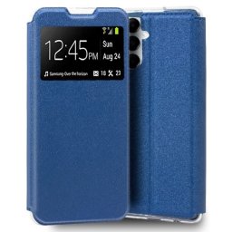 Capa Samsung Galaxy A05S FLIP BOOK com Janela Azul