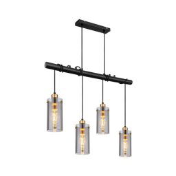 Globo 15564-4H - Candelabro suspenso FANNI 4xE27/40W/230V