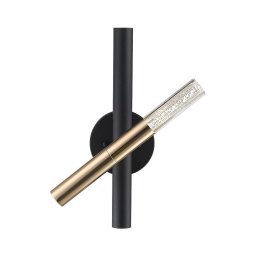 Zuma Line W0461-03L-P7SD - Candeeiro de parede LED ONE 3xLED/5W/230V preto/latão