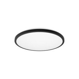 Top Light - Iluminação de teto para casa de banho LED ONYX LED/10W/230V IP44 diâmetro 29 cm preto