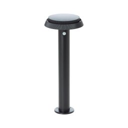 Brilliant - Lâmpada solar LED ALVERO 4W/3,7V 50 cm IP44 preta com sensor
