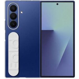 Samsung Capa Transparente com Fita+ Película de Ecrã Anti-Reflexo para Z Fold7