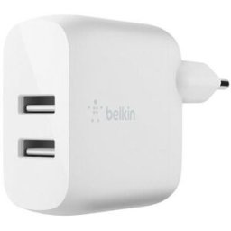 Belkin Carregador USB Dual 24W/12W - Branco