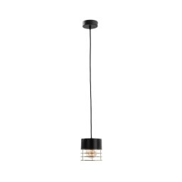 Candelabro suspenso ROY 1xE27/60W/230V preto