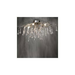 Paul Neuhaus 8090-55 - Candeeiro integrado ICICLE 4xG9/40W/230V 30x60 cm cromado
