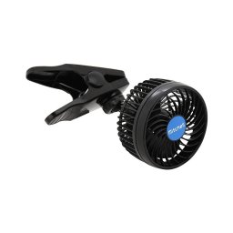 Ventoinha com suporte USB 4W/5V preto